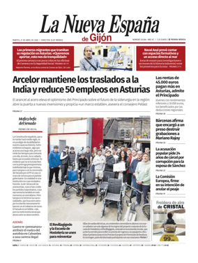 Cover of La Nueva Espana (Gijon)