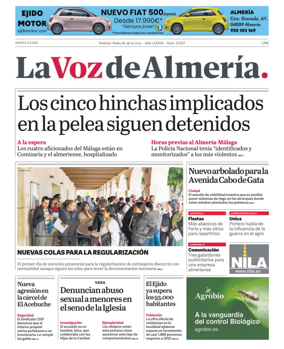 Cover of La Voz de Almeria