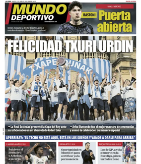 Cover of Mundo Deportivo (Gipuzkoa)