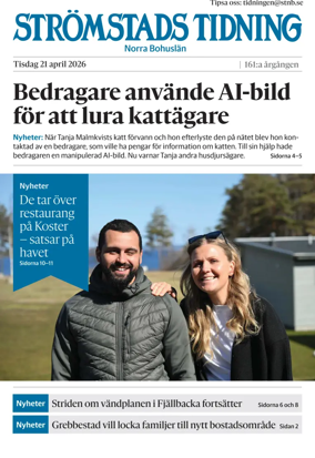 Cover of Stromstads Tidning