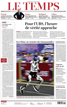 Cover of Le Temps