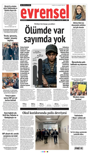Cover of Evrensel Gazetesi