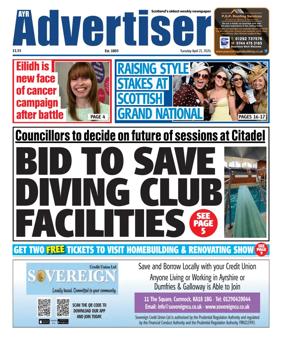 Cover of Ayr Advertiser