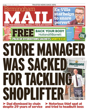 Cover of Birmingham Mail