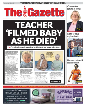 Cover of Blackpool Gazette