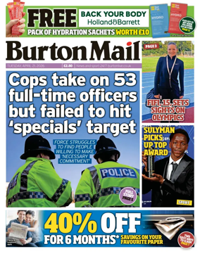 Cover of Burton Mail
