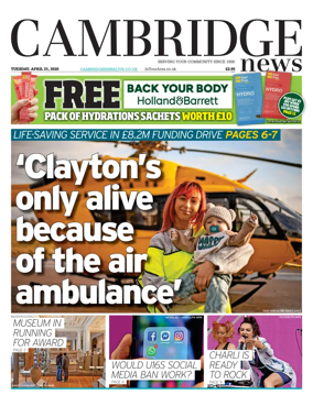 Cover of Cambridge News