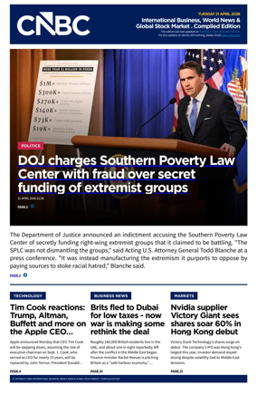 Cover of CNBC