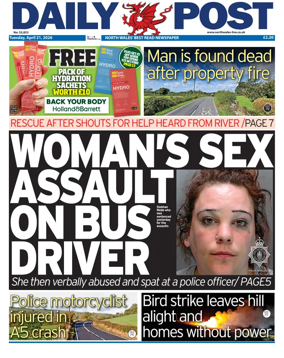 Cover of Daily Post (North Wales)