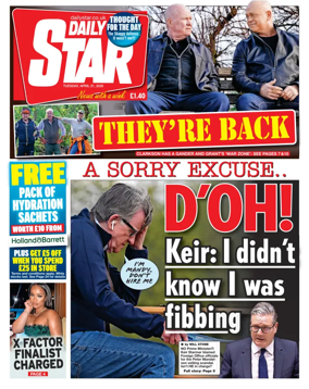 Cover of Daily Star