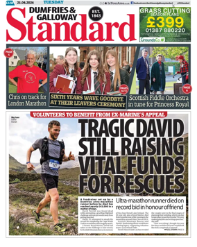 Cover of Dumfries & Galloway Standard