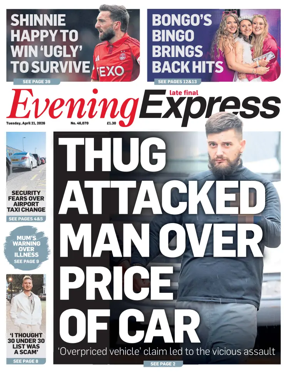 Cover of Evening Express