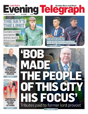 Cover of Evening Telegraph (First Edition)