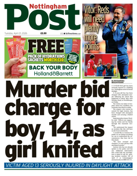 Cover of Nottingham Post