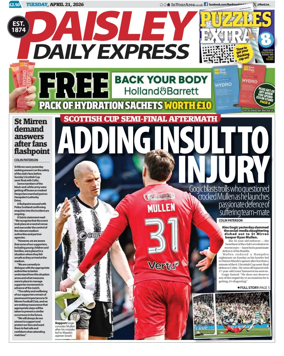 Cover of Paisley Daily Express