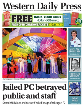 Cover of Western Daily Press