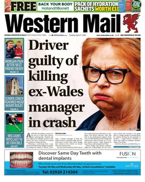 Cover of Western Mail