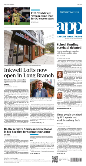 Cover of Asbury Park Press