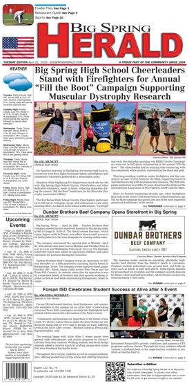 Cover of Big Spring Herald