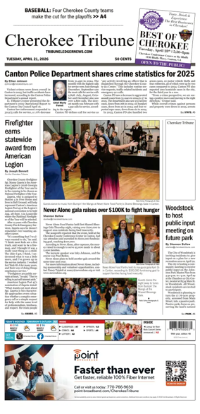 Cover of Cherokee Tribune