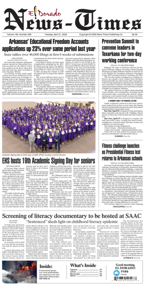 Cover of El Dorado News-Times