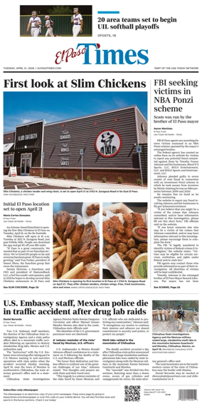 Cover of El Paso Times
