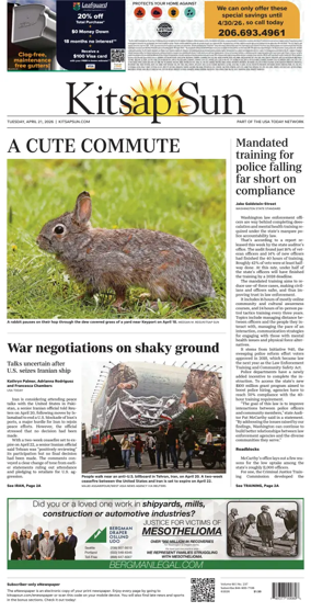 Cover of Kitsap Sun