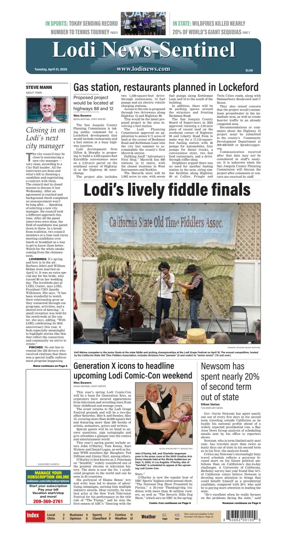 Cover of Lodi News-Sentinel
