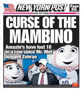 Cover of New York Post