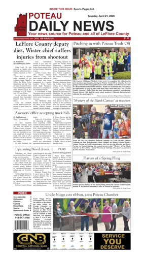 Cover of Poteau Daily News