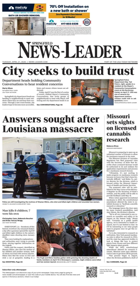 Cover of Springfield News-Leader