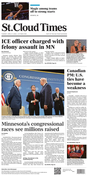 Cover of St. Cloud Times