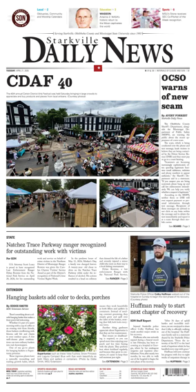 Cover of Starkville Daily News