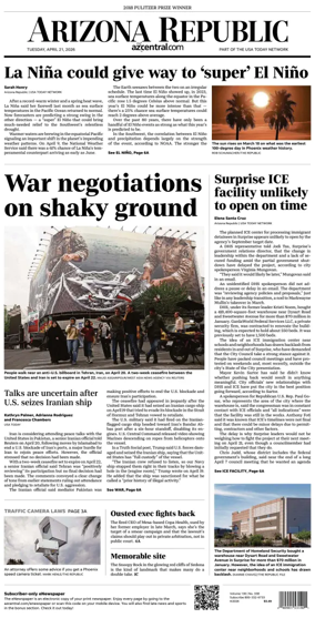 Cover of The Arizona Republic