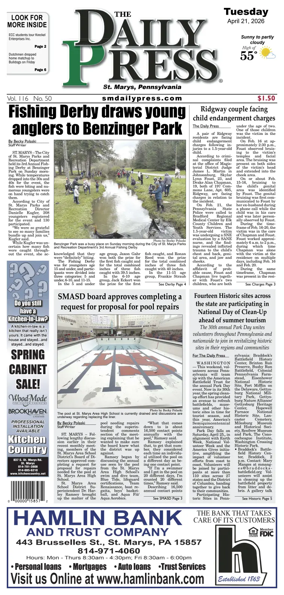 Cover of The Daily Press