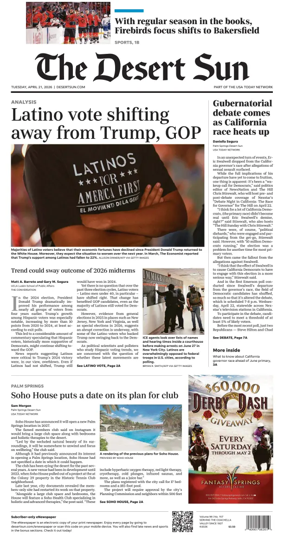 Cover of The Desert Sun