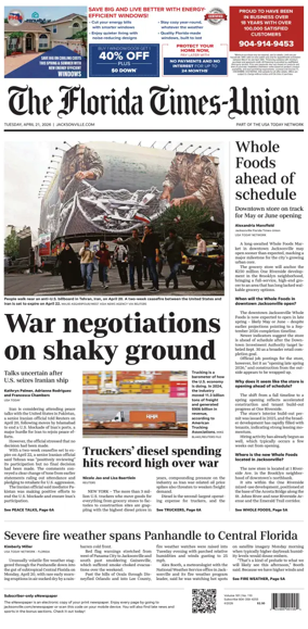 Cover of The Florida Times-Union