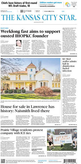 Cover of The Kansas City Star