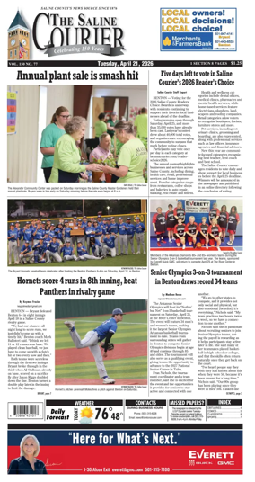 Cover of The Saline Courier