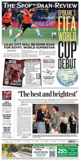 Cover of The Spokesman-Review (Spokane)
