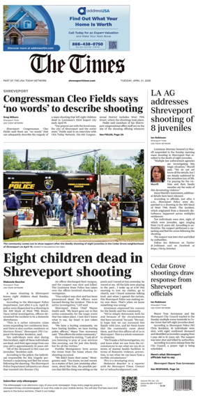 Cover of The Times (Shreveport)