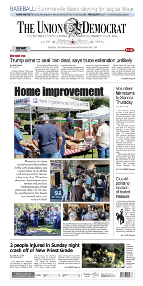 Cover of The Union Democrat