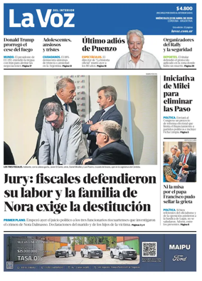 Cover of La Voz del Interior