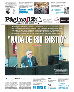 Cover of Pagina 12