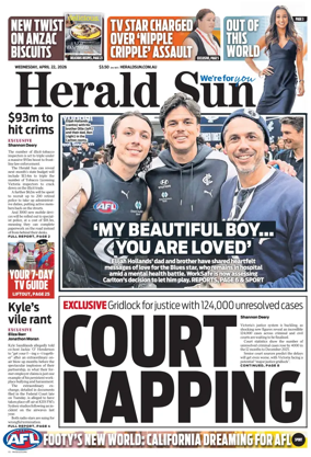 Cover of Herald Sun