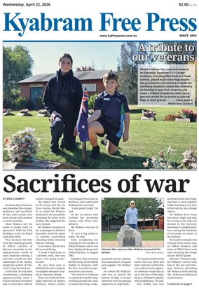 Cover of Kyabram Free Press