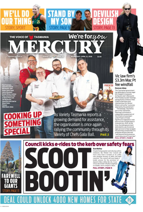 Cover of Mercury (Hobart)