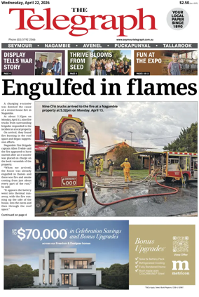 Cover of Seymour Telegraph