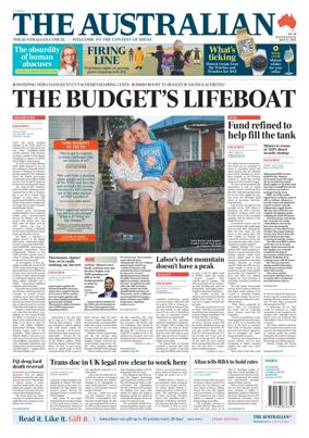 Cover of The Australian