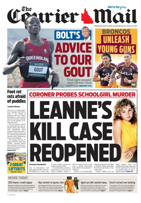 Cover of The Courier-Mail